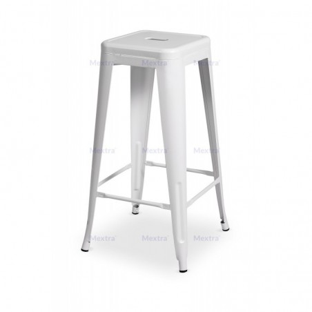 Hocker Per Bar Paris ispirate TOLIX bianco