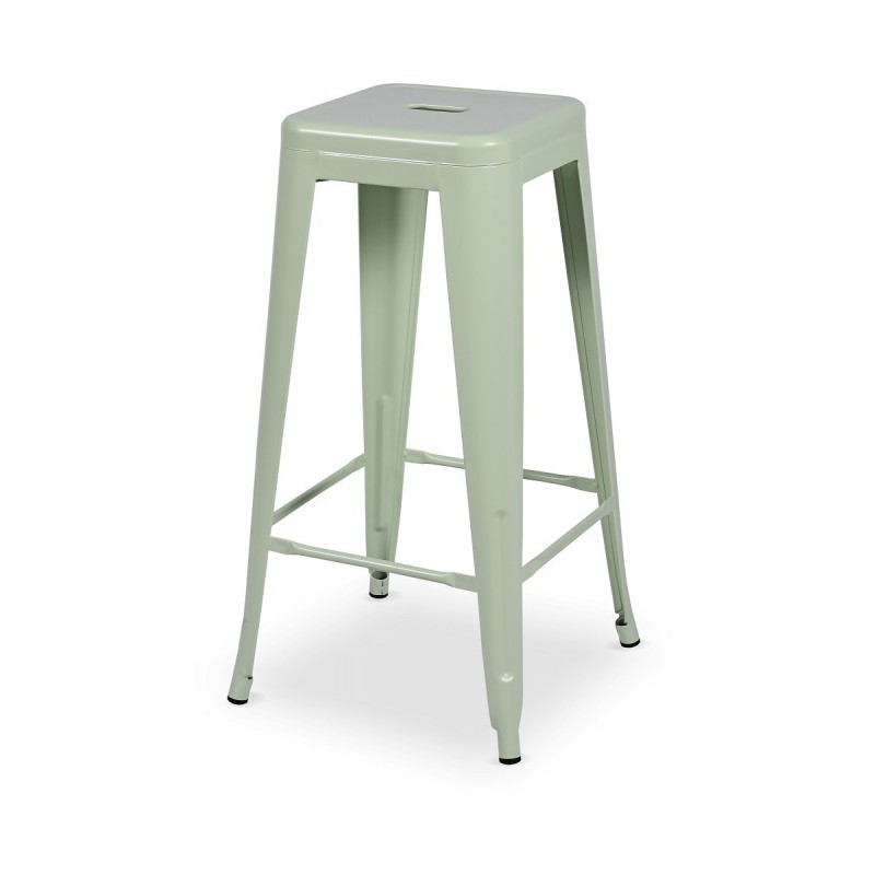 Hocker Per Bar Paris ispirate TOLIX celadon