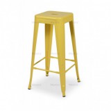 Hocker Per Bar Paris ispirate TOLIX giallo