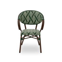 Sedia in technorattan CAMILLO verde