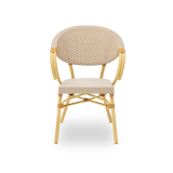 Sedia in technorattan CAMILLO beige