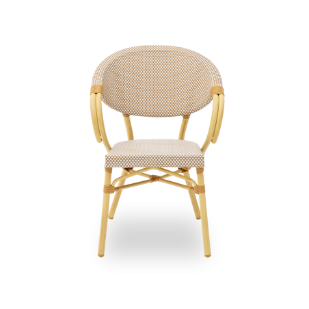 Sedia in technorattan CAMILLO beige