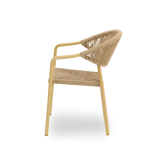 Sedia in technorattan CESARE beige