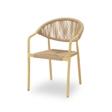 Sedia in technorattan CESARE beige