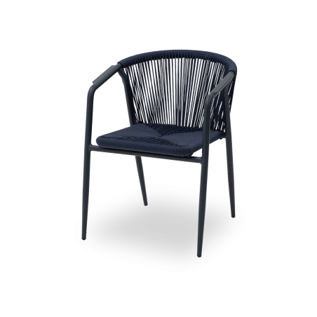 Sedia in tecnorattan LUIGI blu