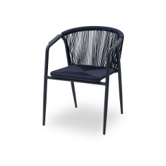 Sedia in tecnorattan LUIGI blu