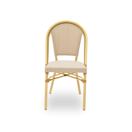 Sedia in technorattan MATTEO beige