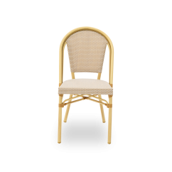 Sedia in technorattan MATTEO beige