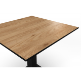 Tavolo per Birrerie all'aperto ALFA S HPL tipo 70x70 cm