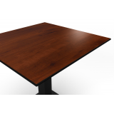 Tavolo per Birrerie all'aperto ALFA S HPL tipo 70x70 cm