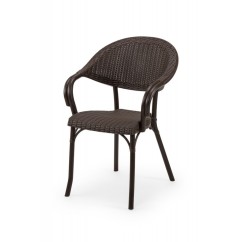 Sedia per ristoranti all`aperto MARCO marrone