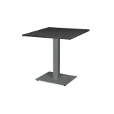 Tavolo per bar ALFA 40x55 grigio piano di lavoro laminato