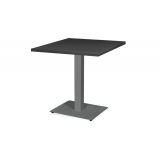 Tavolo per bar ALFA 40x55 grigio piano di lavoro laminato