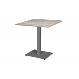 Tavolo per bar ALFA 40x55 grigio piano di lavoro laminato