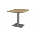 Tavolo per bar ALFA 40x55 grigio piano di lavoro laminato