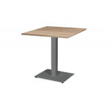 Tavolo per bar ALFA 40x55 grigio piano di lavoro laminato