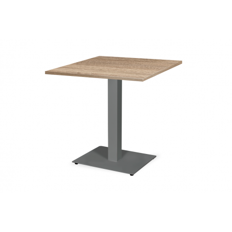 Tavolo per bar ALFA 40x55 grigio piano di lavoro laminato