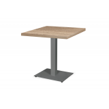 Tavolo per bar ALFA 40x55 grigio piano di lavoro laminato
