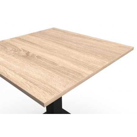 Tavolo per bar ALFA 40x55 grigio piano di lavoro laminato