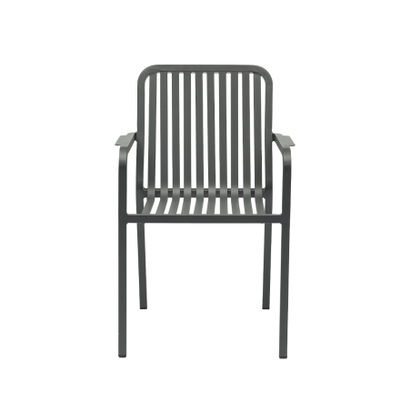 Sedia PUREZZA in alluminio antracite