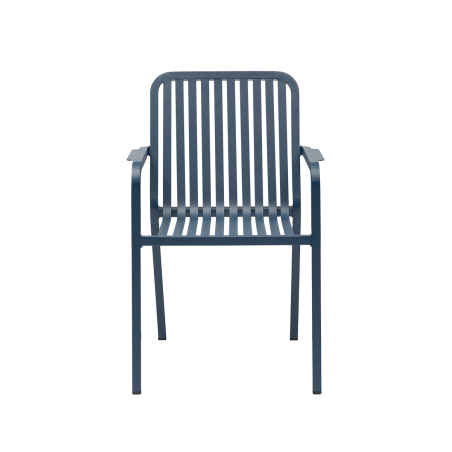 Sedia PUREZZA in alluminio blu