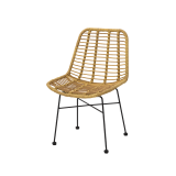 Sedia CUBA in tecno rattan