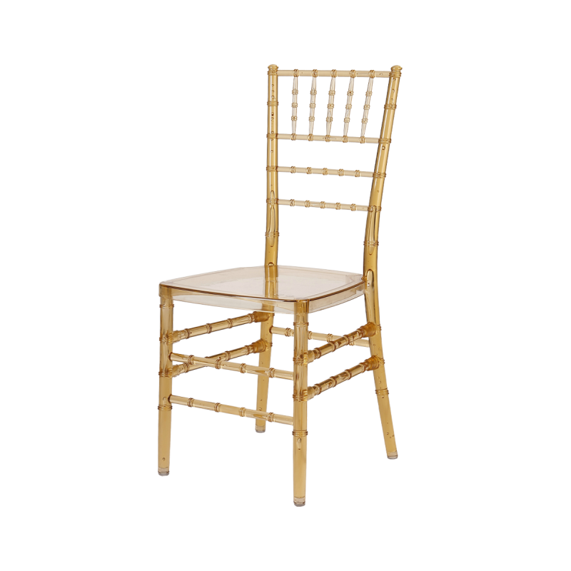 Sedia Per Matrimonio CHIAVARI TIFFANY ambre transparent