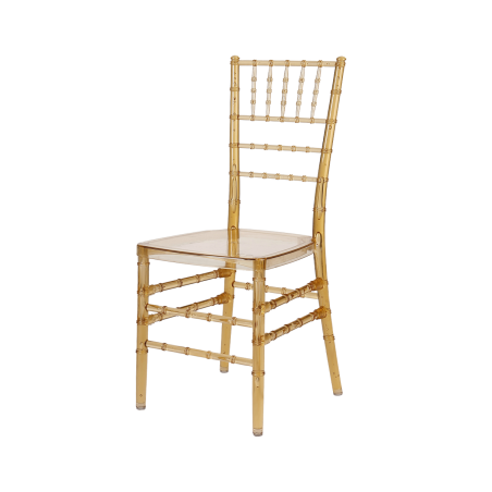 Sedia Per Matrimonio CHIAVARI TIFFANY ambre transparent