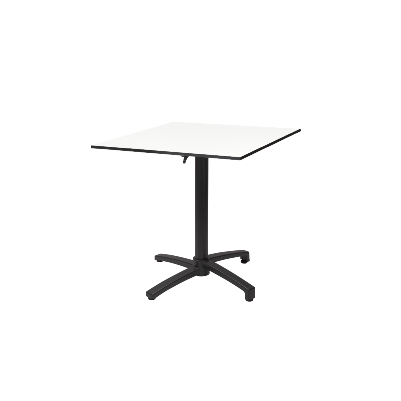 Tavolo per Birrerie all'aperto CROSS COMFORT nero piano HPL