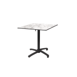 Tavolo per Birrerie all'aperto CROSS COMFORT nero piano HPL