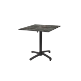 Tavolo per Birrerie all'aperto CROSS COMFORT nero piano HPL
