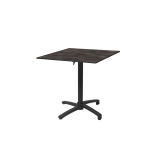 Tavolo per Birrerie all'aperto CROSS COMFORT nero piano HPL