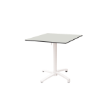 Tavolo per Birrerie all'aperto CROSS COMFORT bianco piano HPL