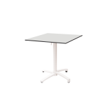 Tavolo per Birrerie all'aperto CROSS COMFORT bianco piano HPL