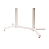 Tavolo per Birrerie all'aperto CROSS COMFORT DUO bianco piano HPL