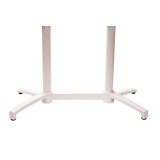 Tavolo per Birrerie all'aperto CROSS COMFORT DUO bianco piano HPL