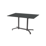 Tavolo per Birrerie all'aperto CROSS COMFORT DUO grigio piano HPL