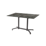 Tavolo per Birrerie all'aperto CROSS COMFORT DUO grigio piano HPL
