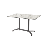 Tavolo per Birrerie all'aperto CROSS COMFORT DUO grigio piano HPL