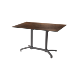 Tavolo per Birrerie all'aperto CROSS COMFORT DUO grigio piano HPL