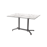 Tavolo per Birrerie all'aperto CROSS COMFORT DUO grigio piano HPL