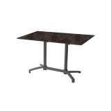 Tavolo per Birrerie all'aperto CROSS COMFORT DUO grigio piano HPL