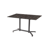 Tavolo per Birrerie all'aperto CROSS COMFORT DUO grigio piano HPL
