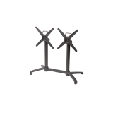 Tavolo per Birrerie all'aperto CROSS COMFORT DUO grigio piano HPL