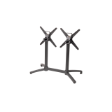 Tavolo per Birrerie all'aperto CROSS COMFORT DUO grigio piano HPL