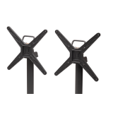 Tavolo per Birrerie all'aperto CROSS COMFORT DUO grigio piano HPL
