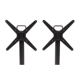 Tavolo per Birrerie all'aperto CROSS COMFORT DUO grigio piano HPL