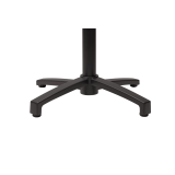 Tavolo per Birrerie all'aperto CROSS COMFORT nero 70x70 Pietra nera