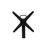 Tavolo per Birrerie all'aperto CROSS COMFORT nero 70x70 Bianco classico