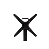 Tavolo per Birrerie all'aperto CROSS COMFORT nero 69x69 Bianco classico